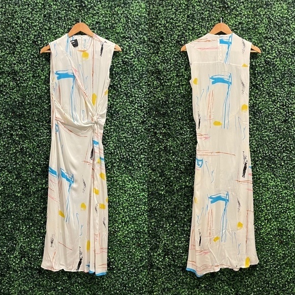 Cedric Charlier Fantasy Print Dress - Picture 3 of 10